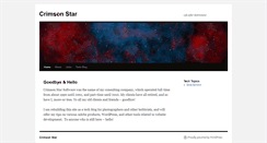 Desktop Screenshot of crimsonstar.com